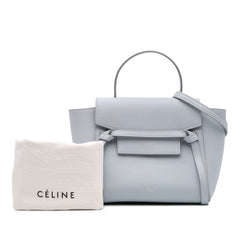 Nano Grained Calfskin Belt Bag