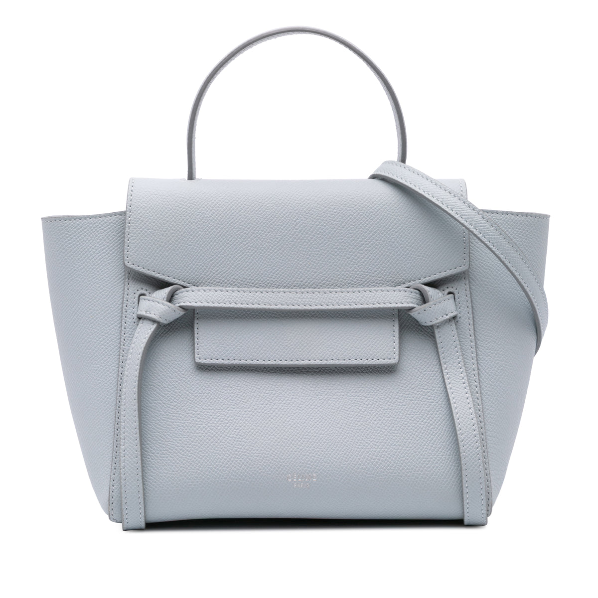 Nano Grained Calfskin Belt Bag