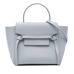 Nano Grained Calfskin Belt Bag