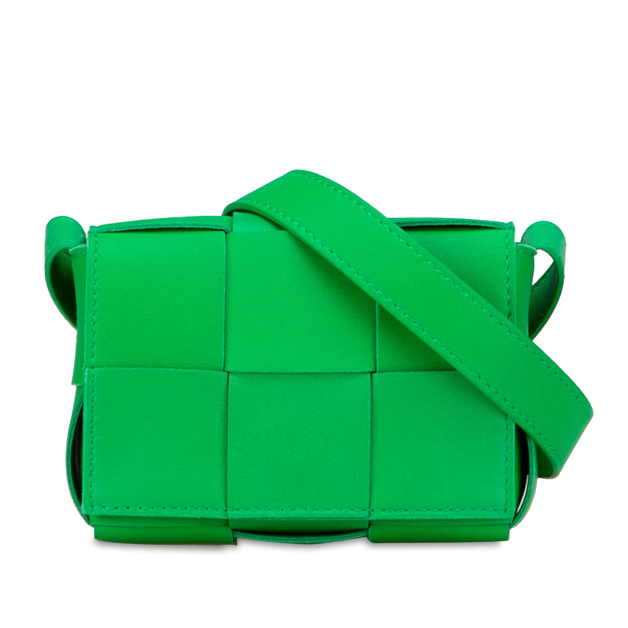 Candy Nappa Intrecciato Cassette Crossbody