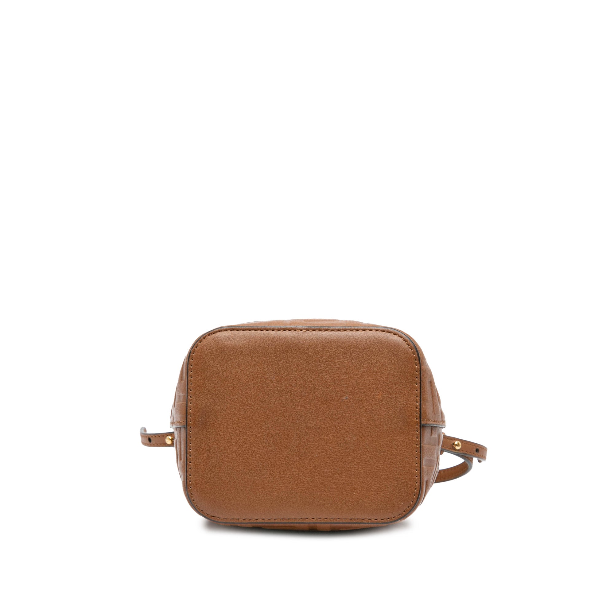 Mini Zucca Embossed Leather Mon Tresor Satchel