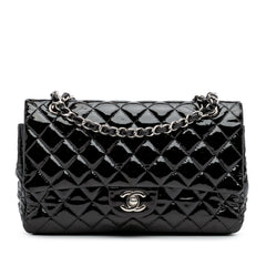 Medium Classic Patent Double Flap