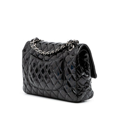 Medium Classic Patent Double Flap