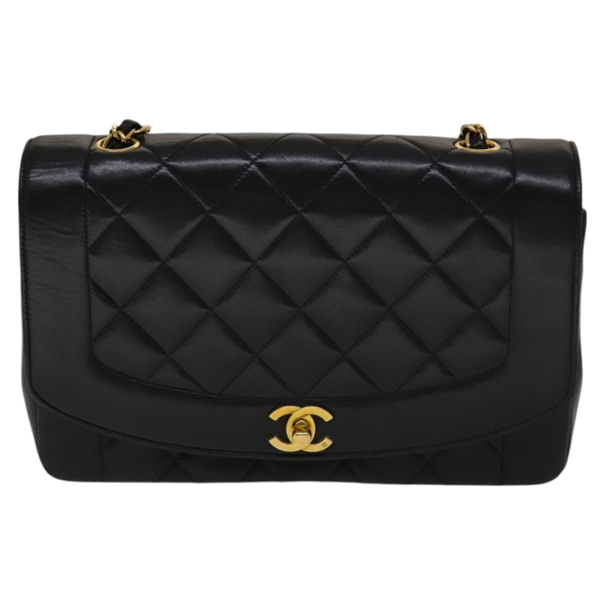 Chanel Vintage Diana Flap Bag Quilted Lambskin