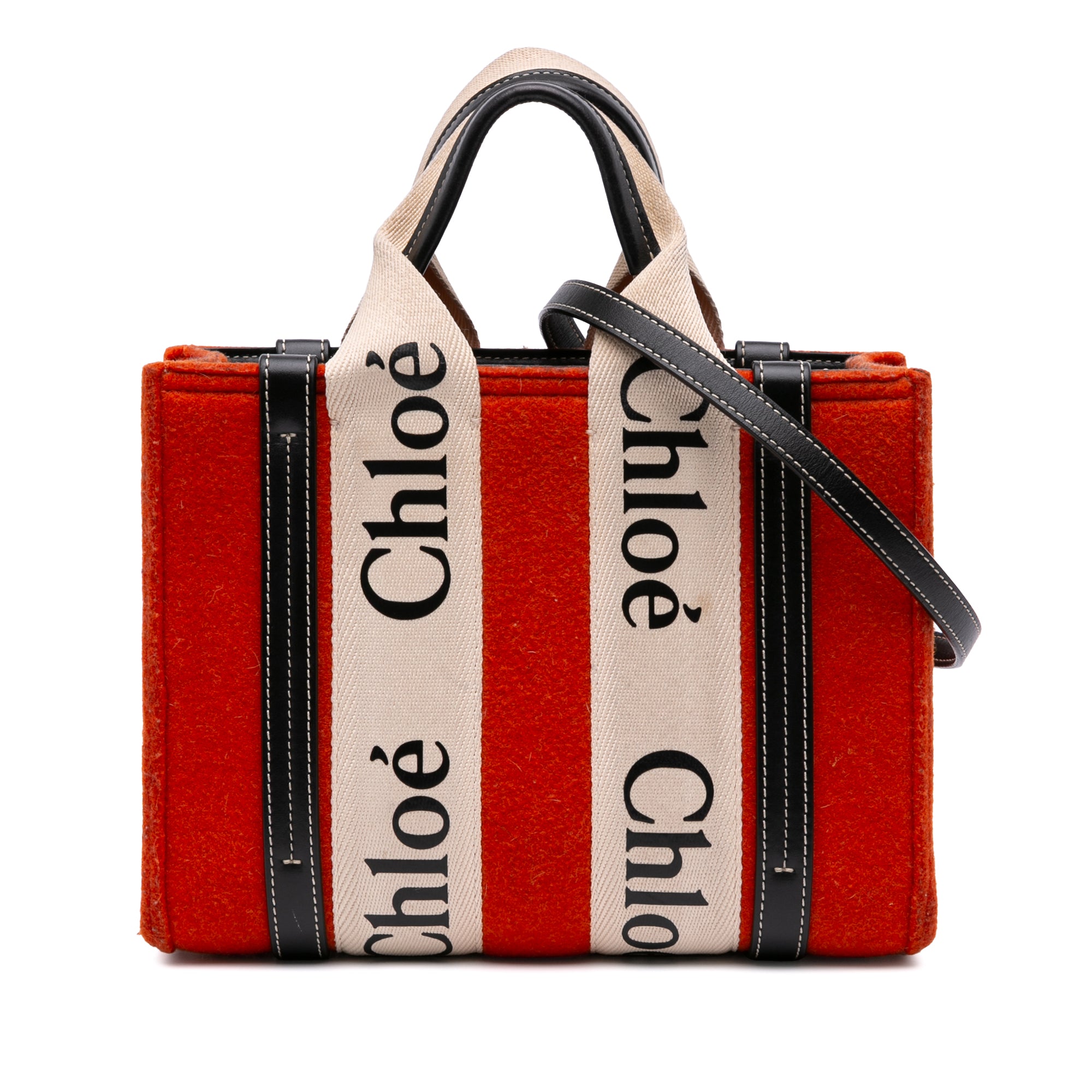 Small Wool Woody Satchel