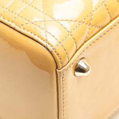 Large Patent Cannage Lady Dior