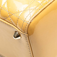 Large Patent Cannage Lady Dior