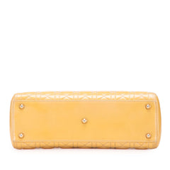 Large Patent Cannage Lady Dior