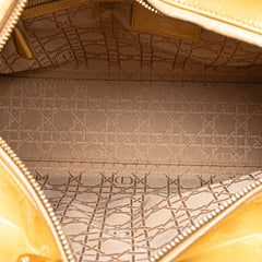 Large Patent Cannage Lady Dior