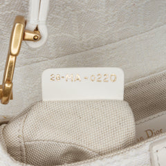 Mini Oblique Canvas Saddle Bag