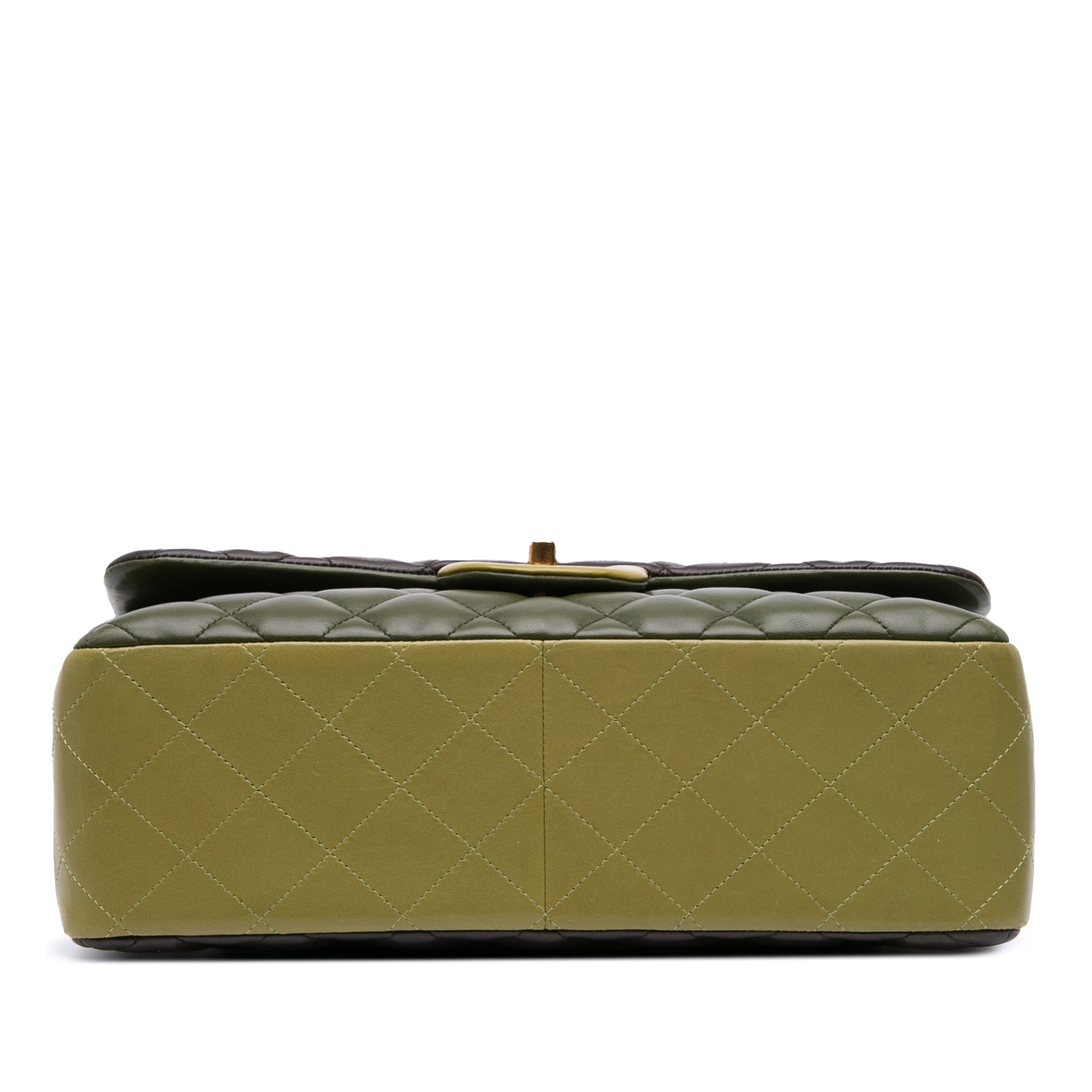 Jumbo Classic Tricolor Lambskin Double Flap
