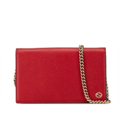 Leather Betty Wallet On Chain_0