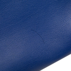 Medium Smooth Tricolor Calfskin Cabas Rive Gauche Satchel