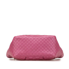 Small Guccissima Bree Satchel