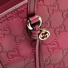 Small Guccissima Bree Satchel