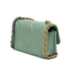 Quilted Lambskin 19 Wallet on Chain