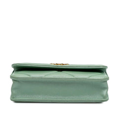 Quilted Lambskin 19 Wallet on Chain