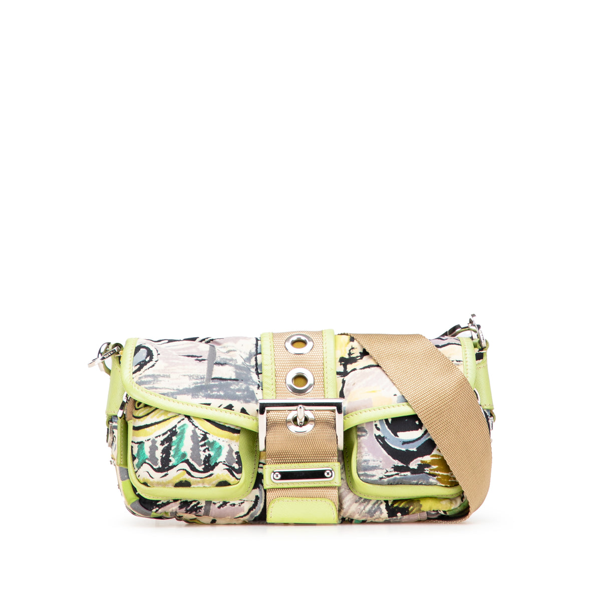 Tessuto Stampata Venezia Shoulder Bag