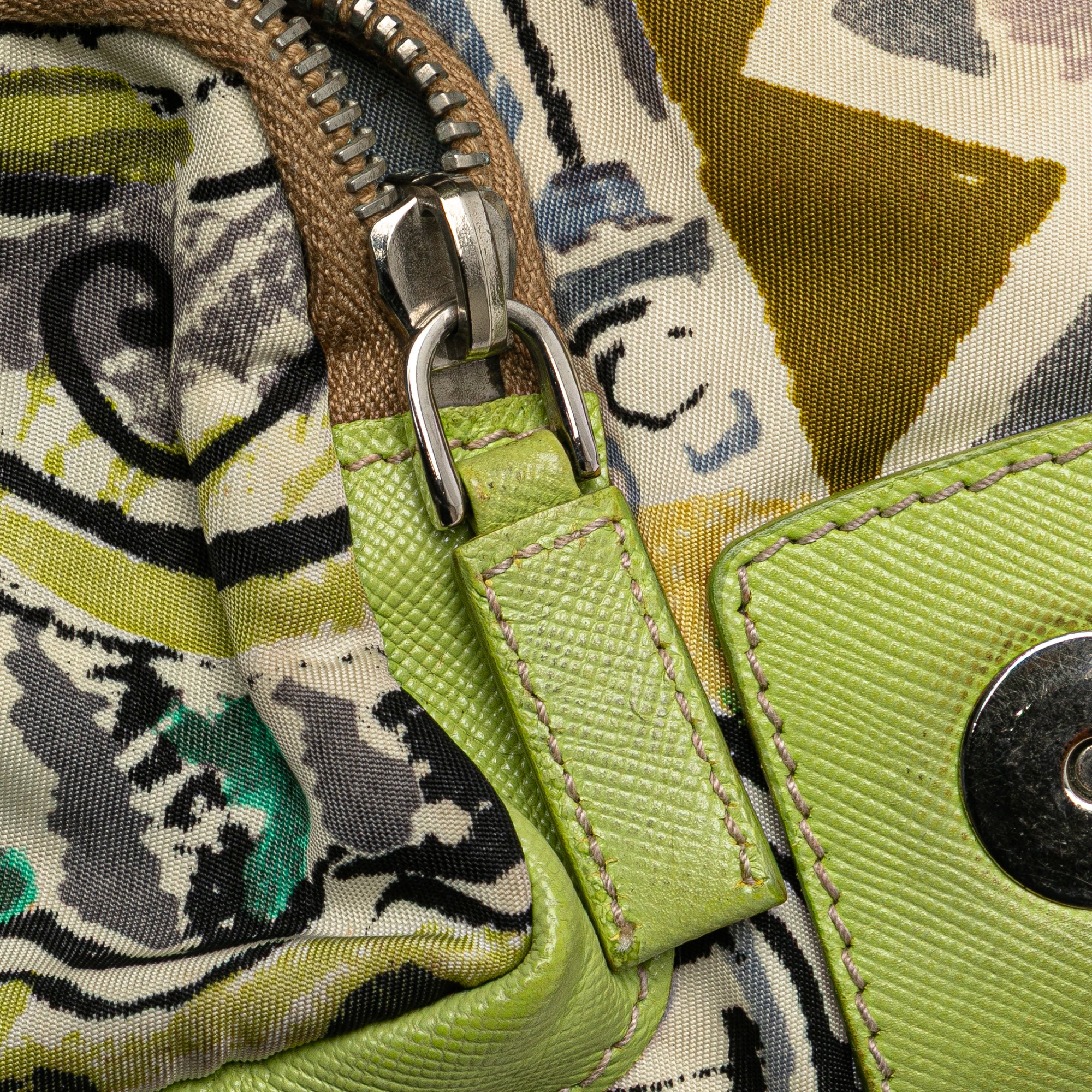 Tessuto Stampata Venezia Shoulder Bag