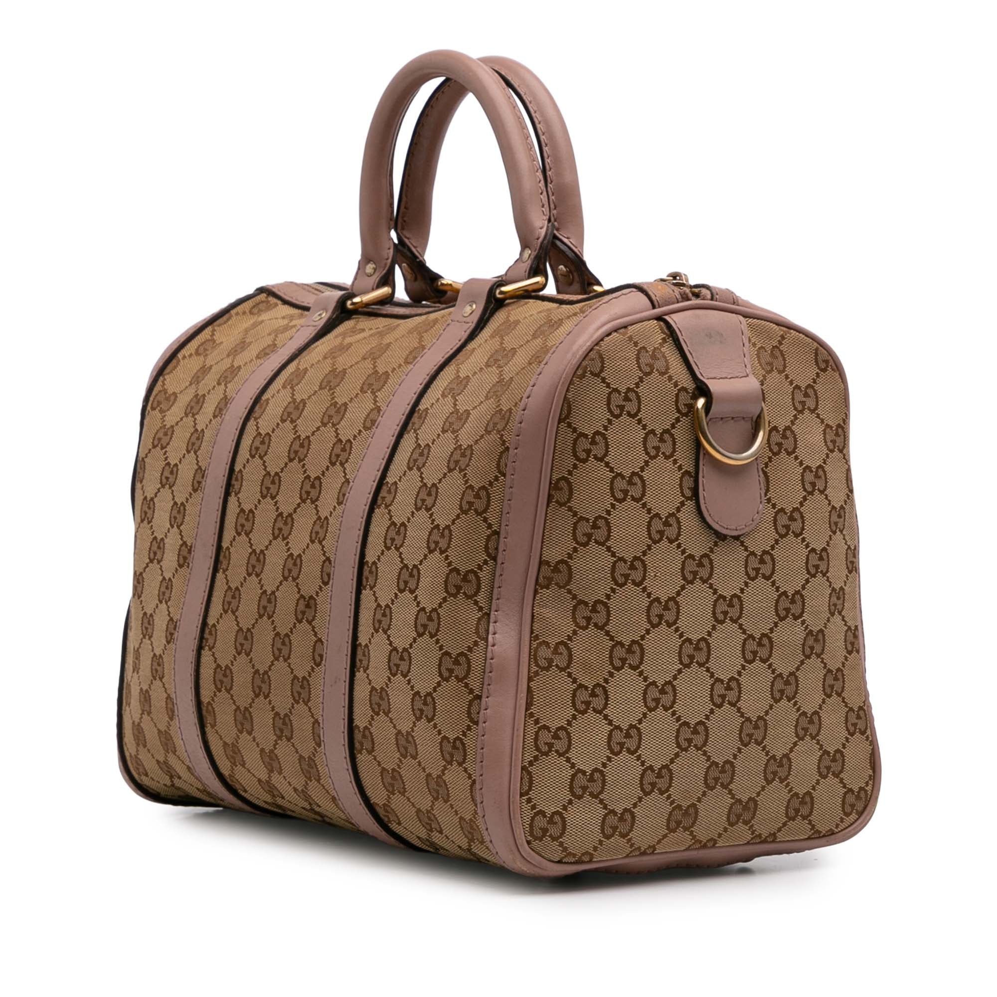 Medium GG Canvas Joy Boston Bag