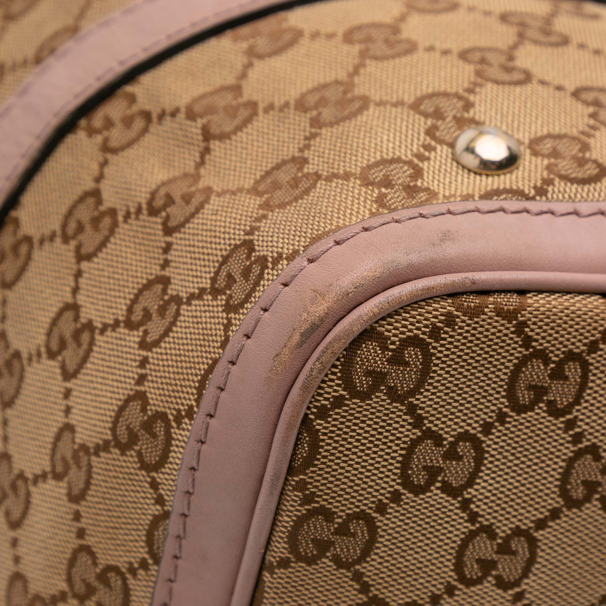 Medium GG Canvas Joy Boston Bag