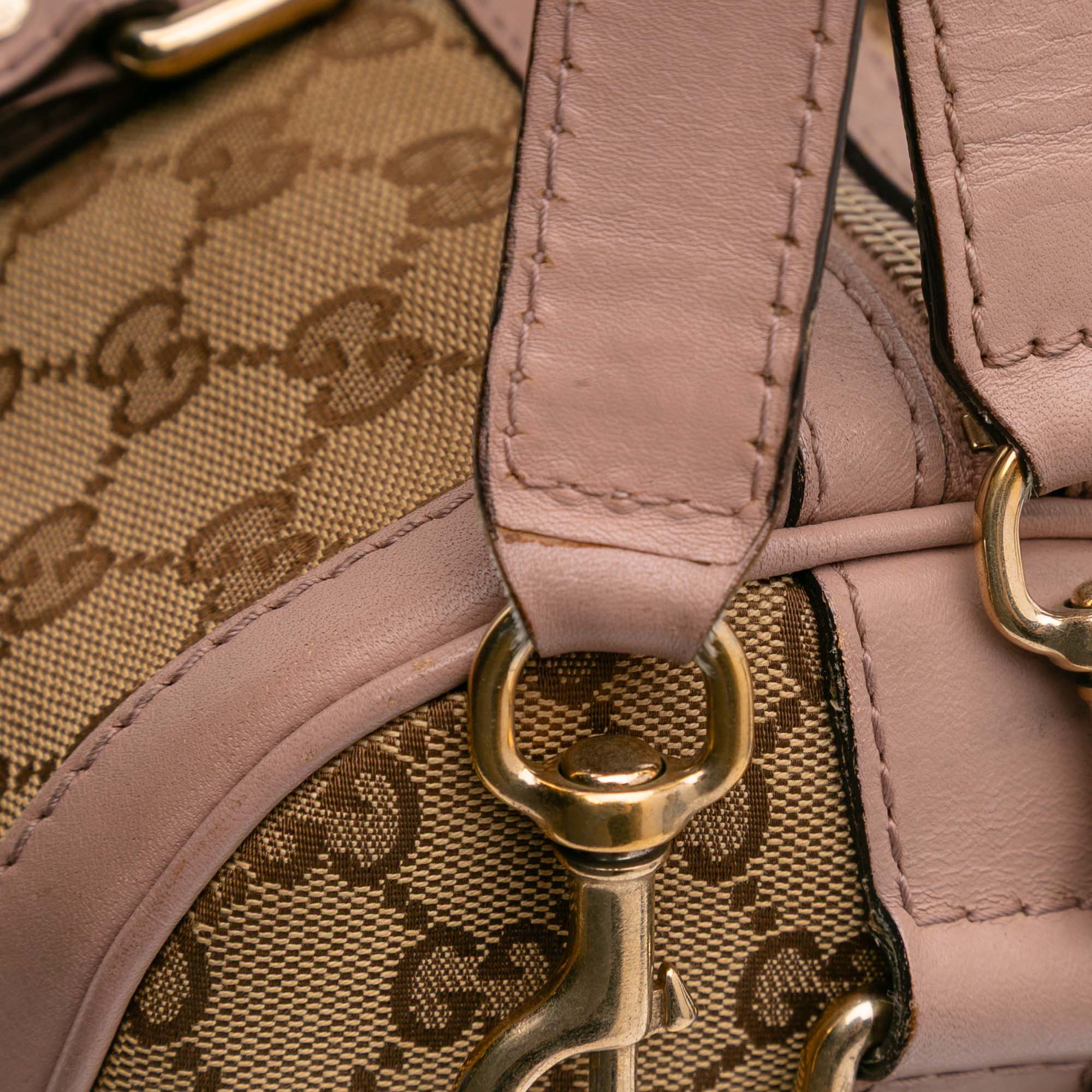 Medium GG Canvas Joy Boston Bag