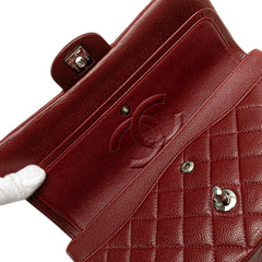 Medium Classic Caviar Double Flap