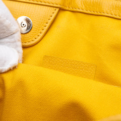 Small Haymarket Check Floral Print Coated Canvas Canterbury Tote