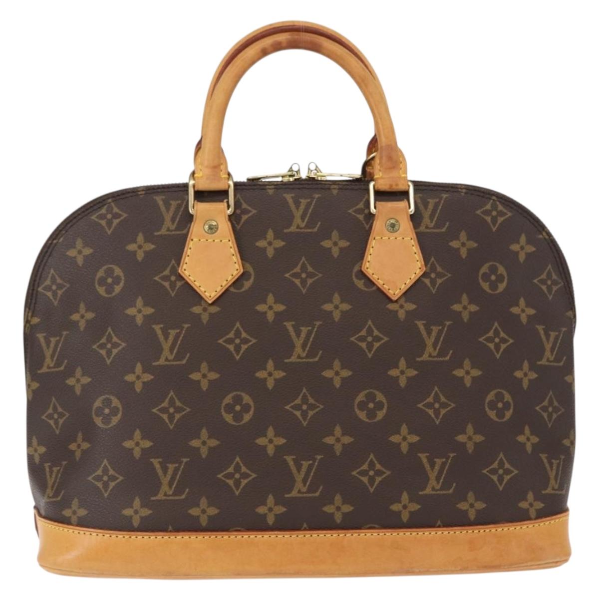 Louis Vuitton Alma Handbag Monogram Canvas