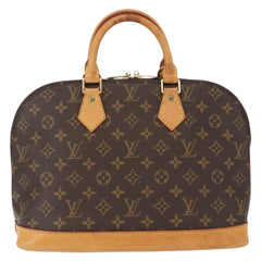 Louis Vuitton Alma Handbag Monogram Canvas