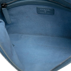 Medium Aged Calfskin Gabrielle O Case Clutch