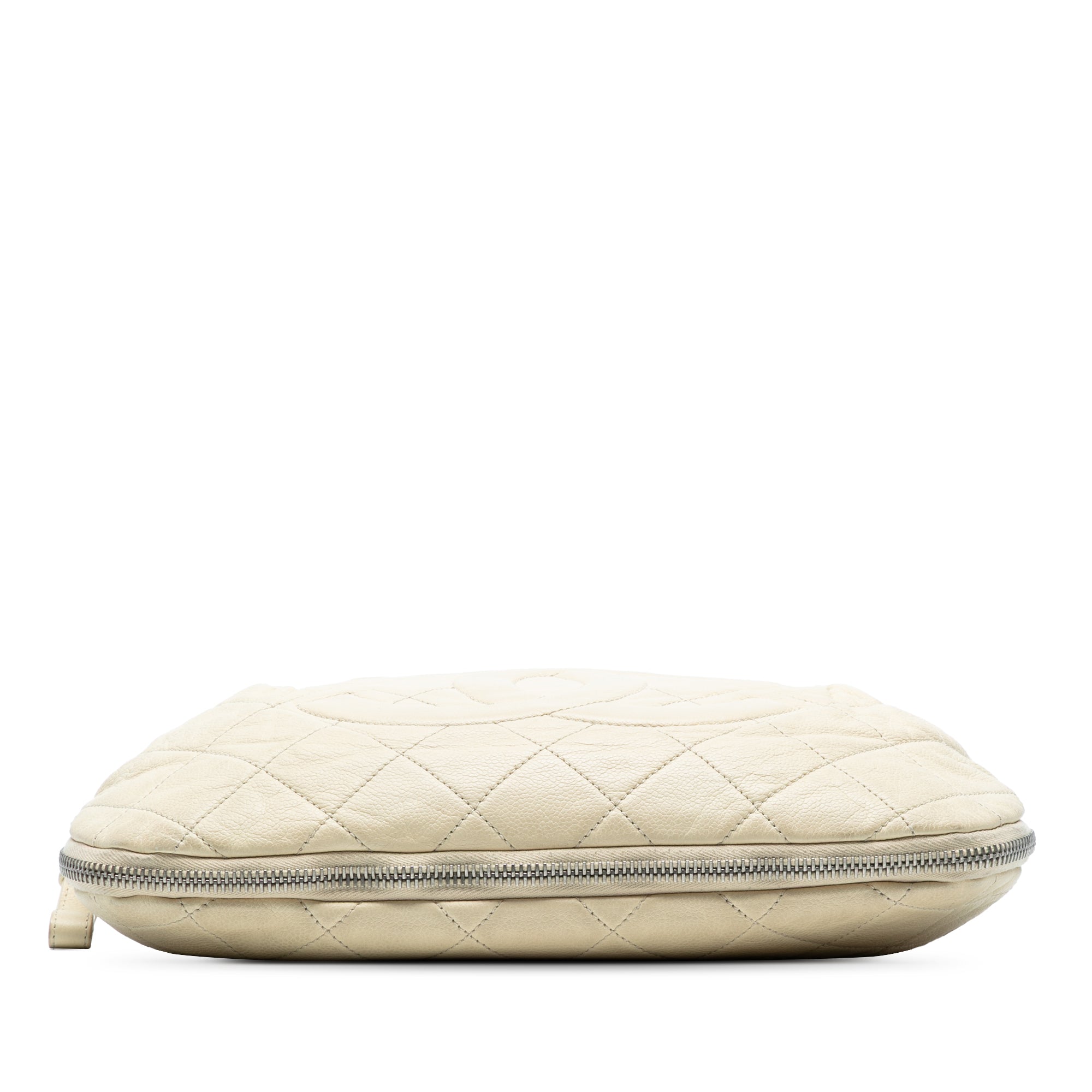 CC Quilted Caviar Expandable Tote