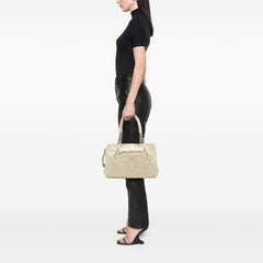 CC Quilted Caviar Expandable Tote