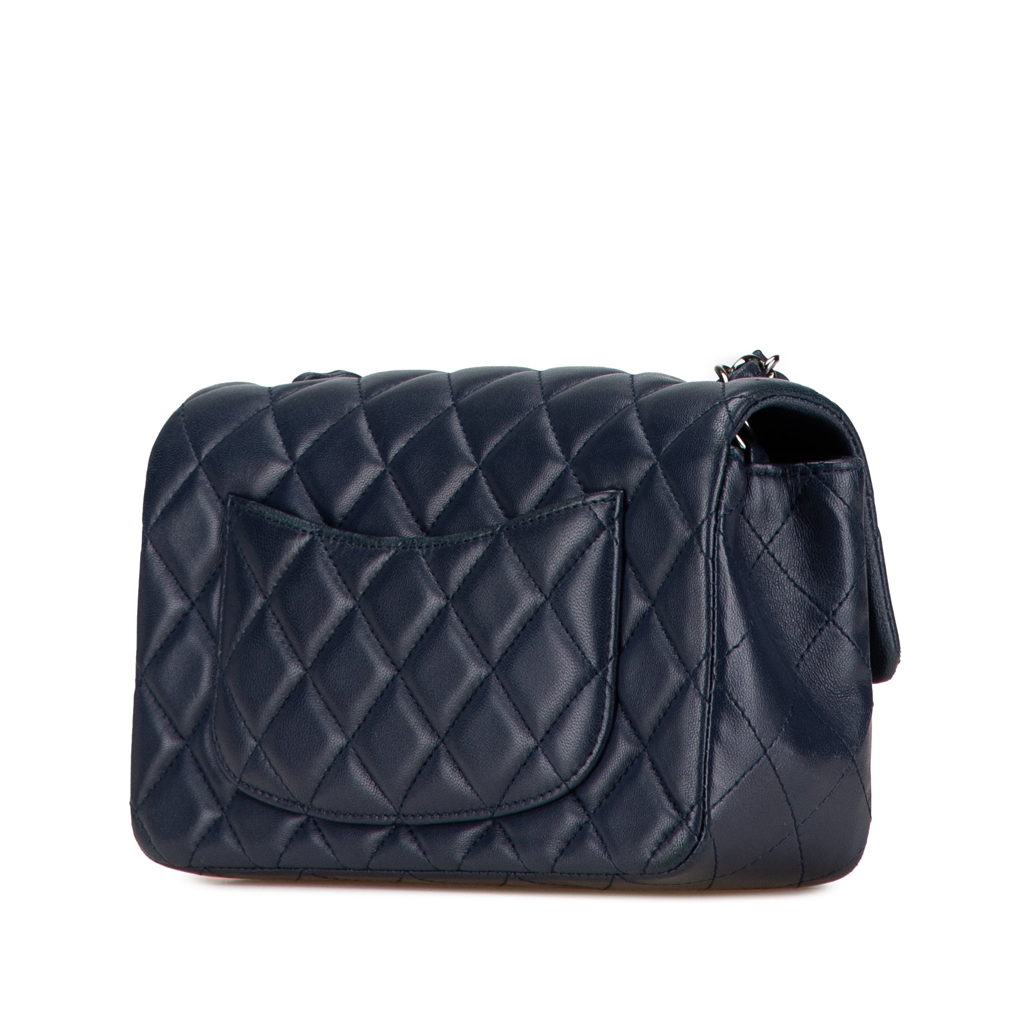 Mini Rectangular Classic Lambskin Single Flap