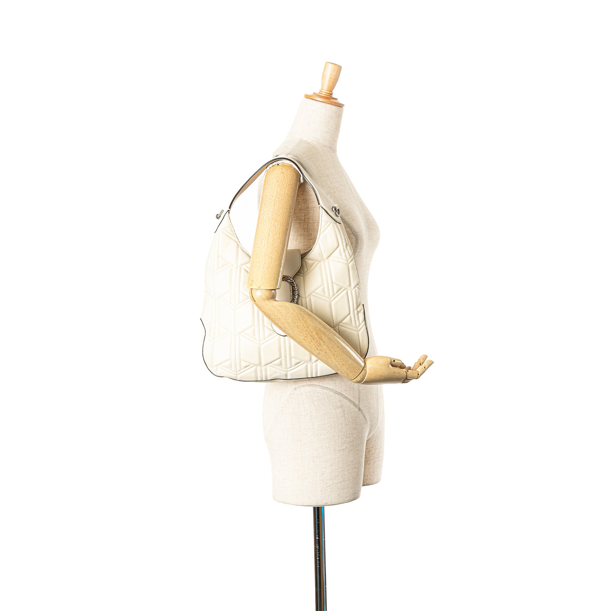 Quilted Leather Dionysus Web Hobo