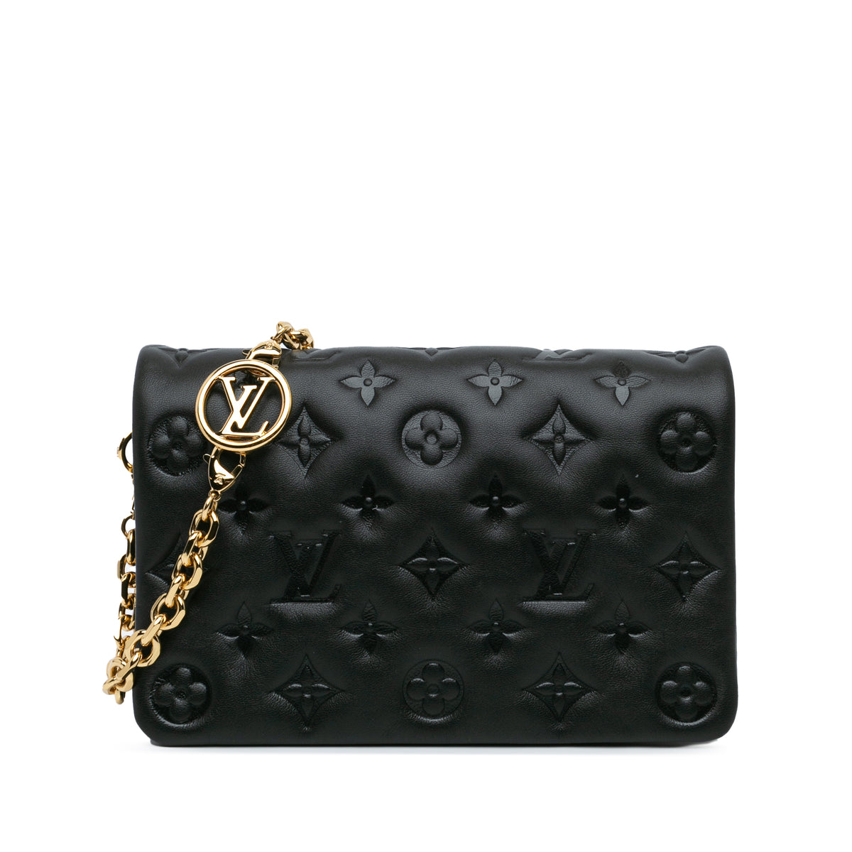 Monogram Embossed Pochette Coussin