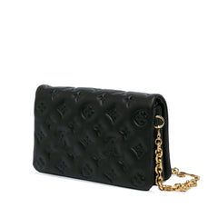 Monogram Embossed Pochette Coussin