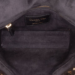 Mini Velvet Cannage Lady Dior