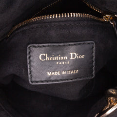 Mini Velvet Cannage Lady Dior