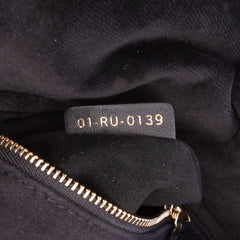 Mini Velvet Cannage Lady Dior