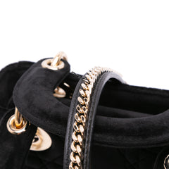 Mini Velvet Cannage Lady Dior