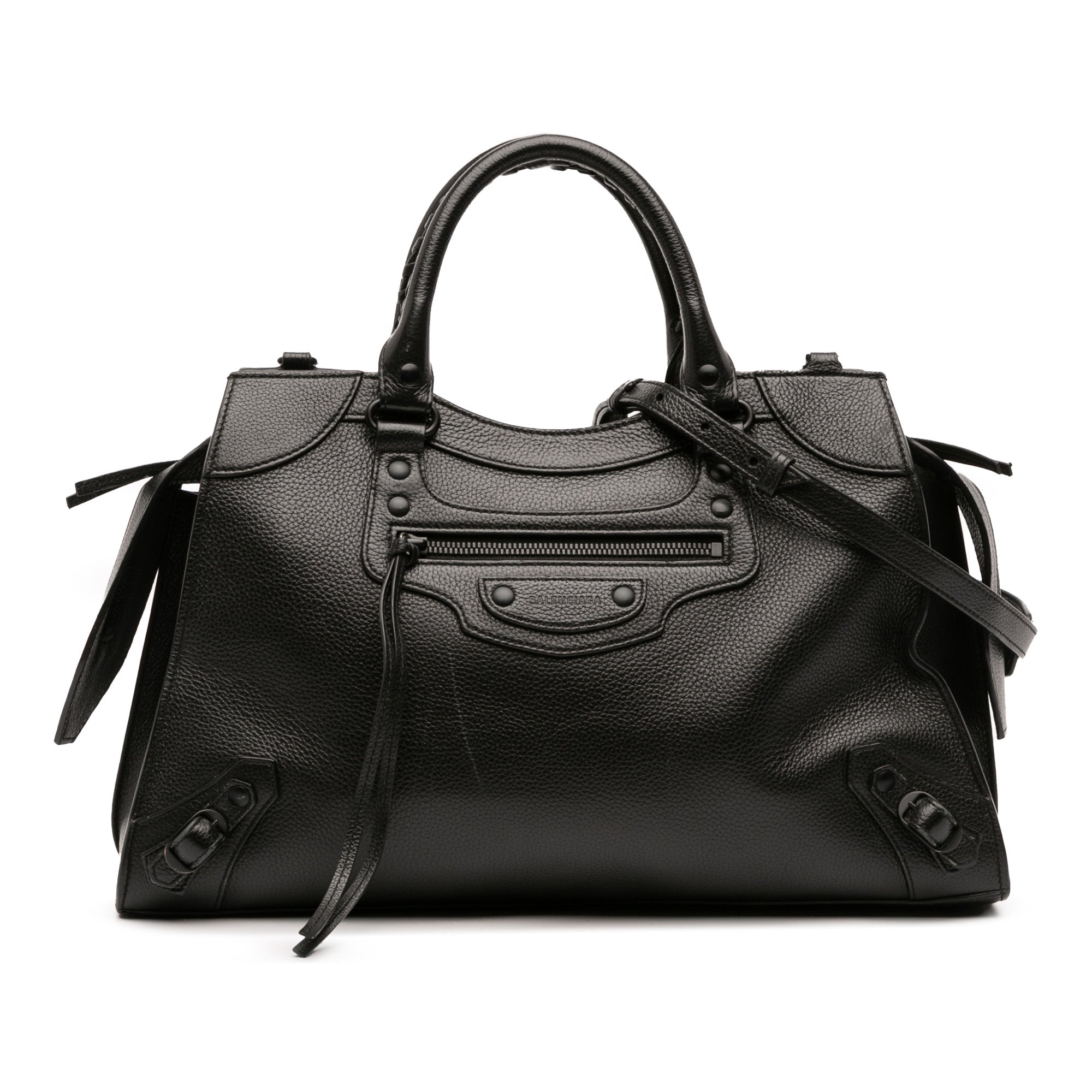 Medium Grained Calfskin Neo Classic City Satchel