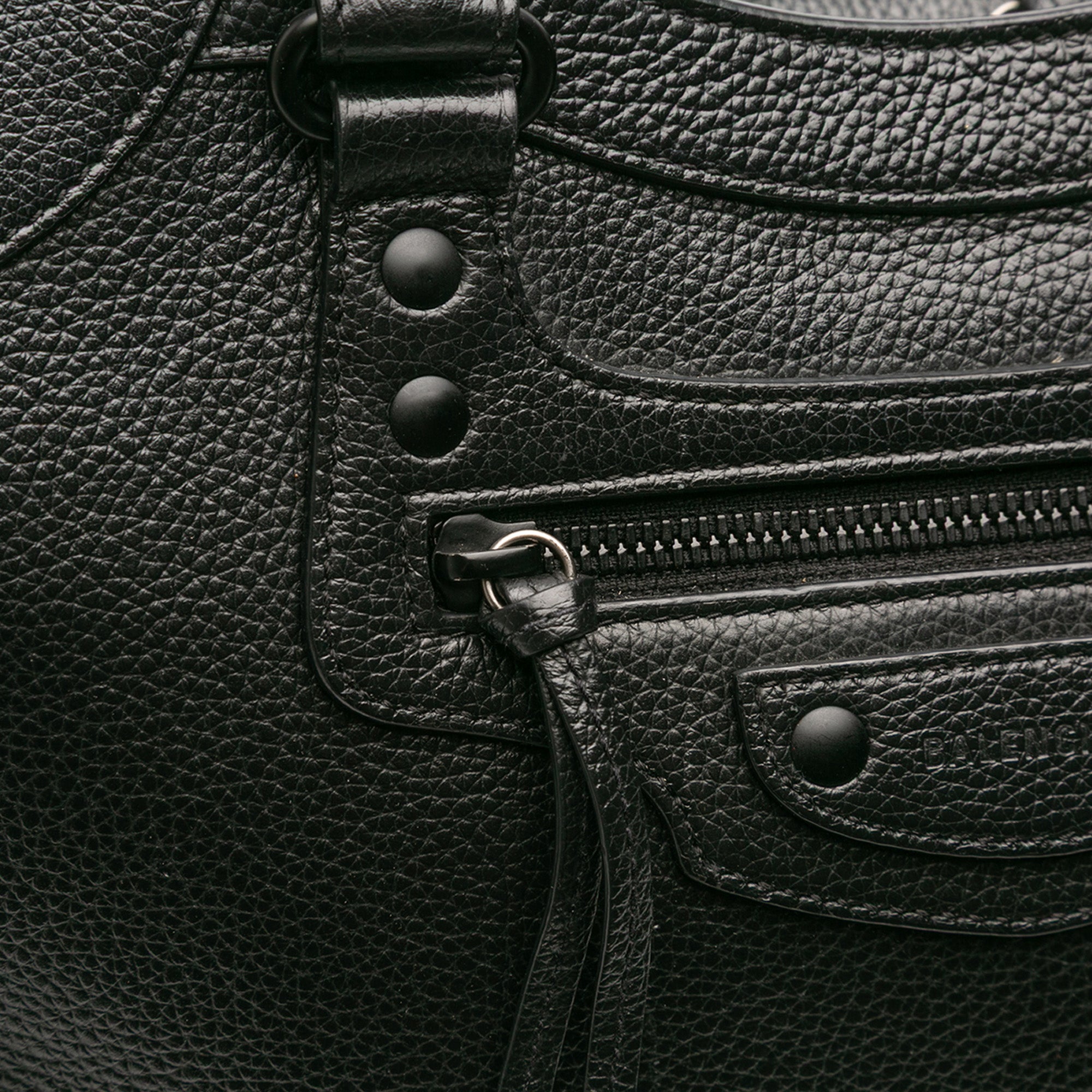 Medium Grained Calfskin Neo Classic City Satchel