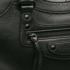 Medium Grained Calfskin Neo Classic City Satchel