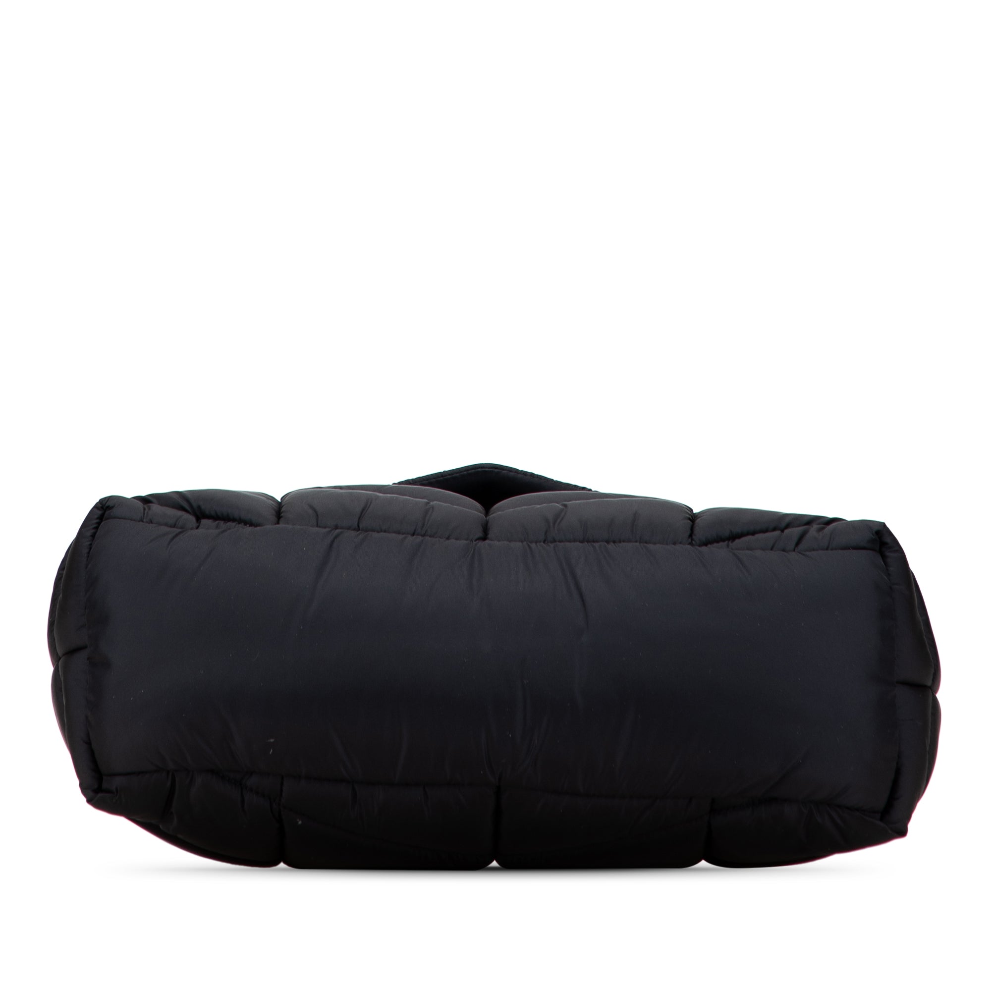 Quilted Econyl Nylon Lou Puffer Messenger Bag