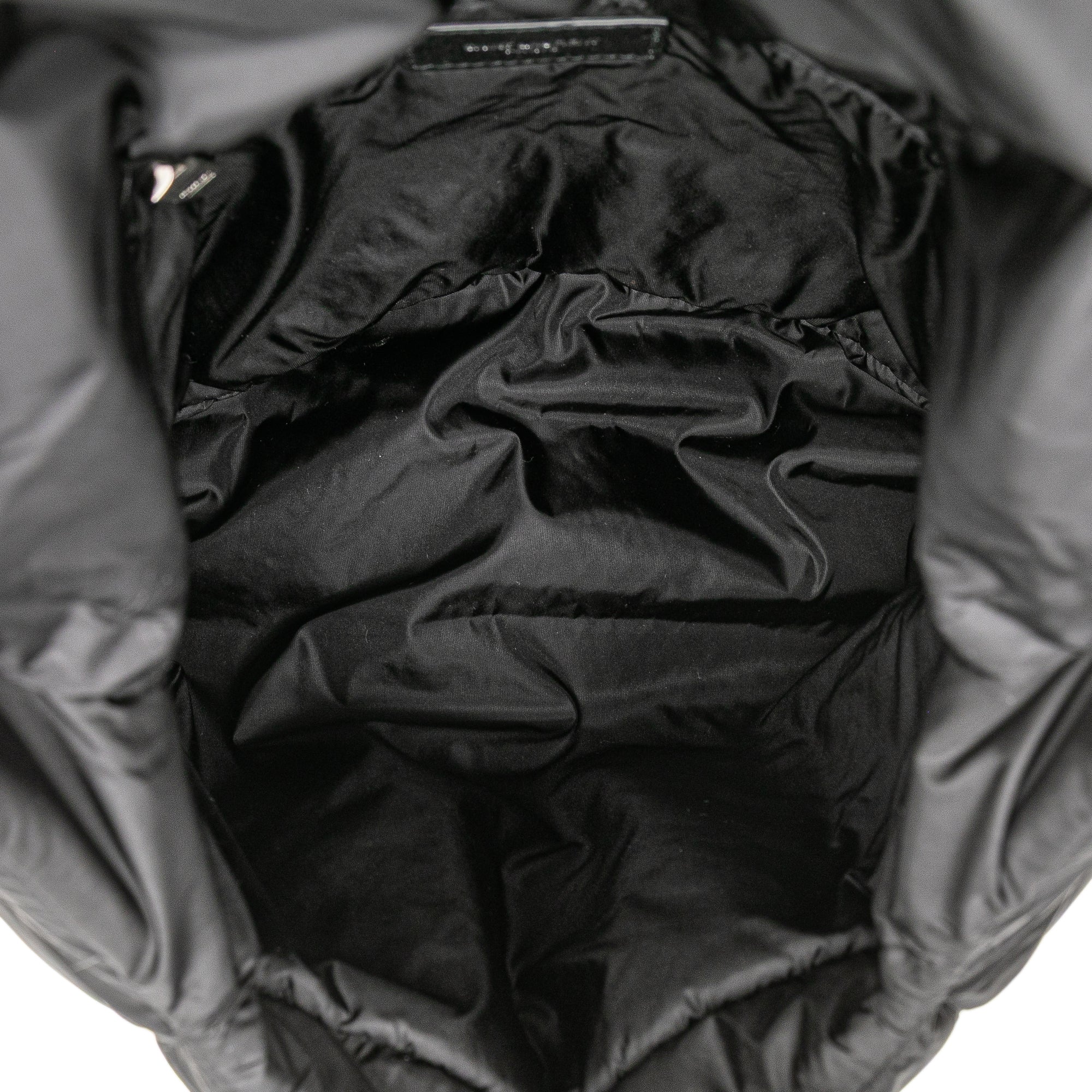 Quilted Econyl Nylon Lou Puffer Messenger Bag