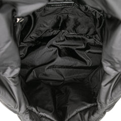 Quilted Econyl Nylon Lou Puffer Messenger Bag