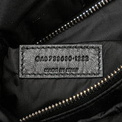 Quilted Econyl Nylon Lou Puffer Messenger Bag