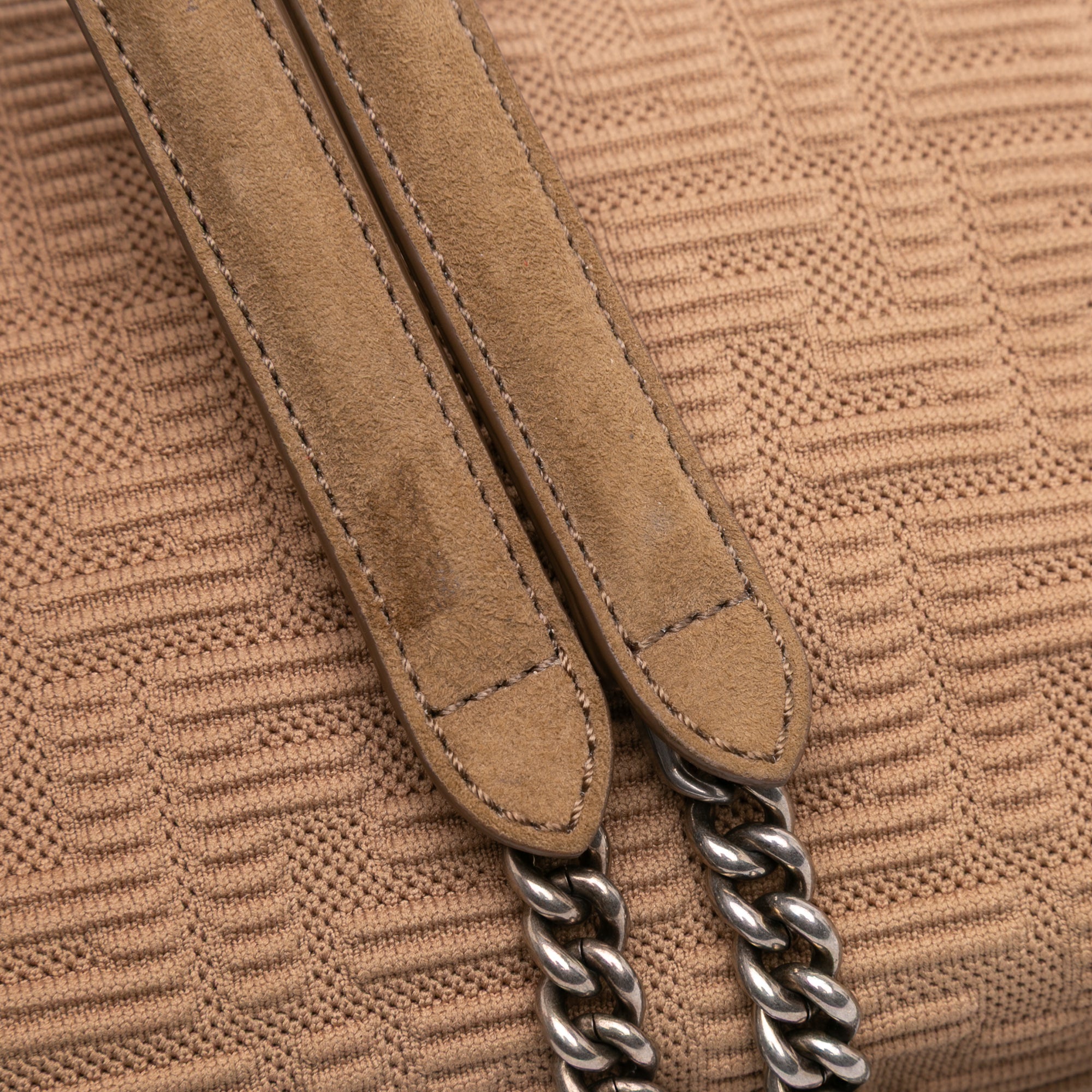 Zucca Canvas Chain Midi Baguette