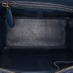 Micro Suede Tricolor Luggage Tote